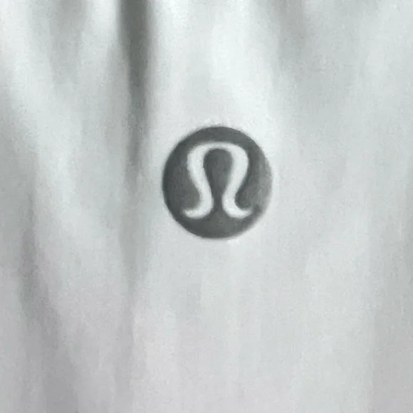 Lululemon Stripe in Stride White Short Sleeve Top 6/8 Medium - Picture 10 of 14